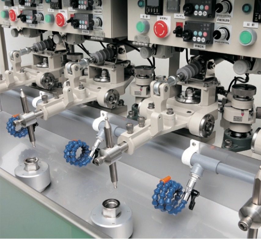 中型6軸中心振りオスカー研磨機 NMO-6P-Ⅳ | 商品情報-(株)永田製作所 